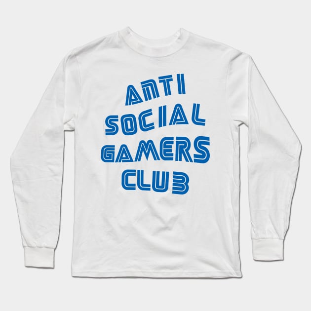 Antisocial Gamer Long Sleeve T-Shirt by inkonfiremx